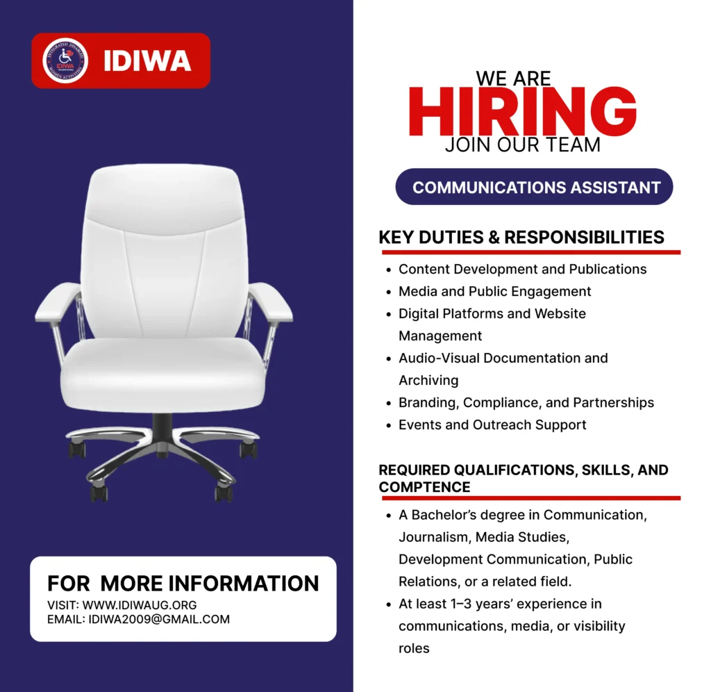 Apply for a Position of Communications Assistant